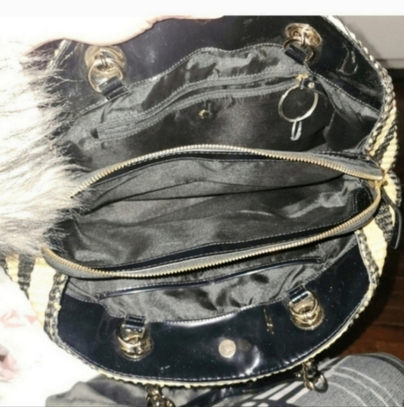 RARE HTF VINTAGE KATE SPADE NEW YORK Raffia Shoulder Bag - Picture 10 of 10